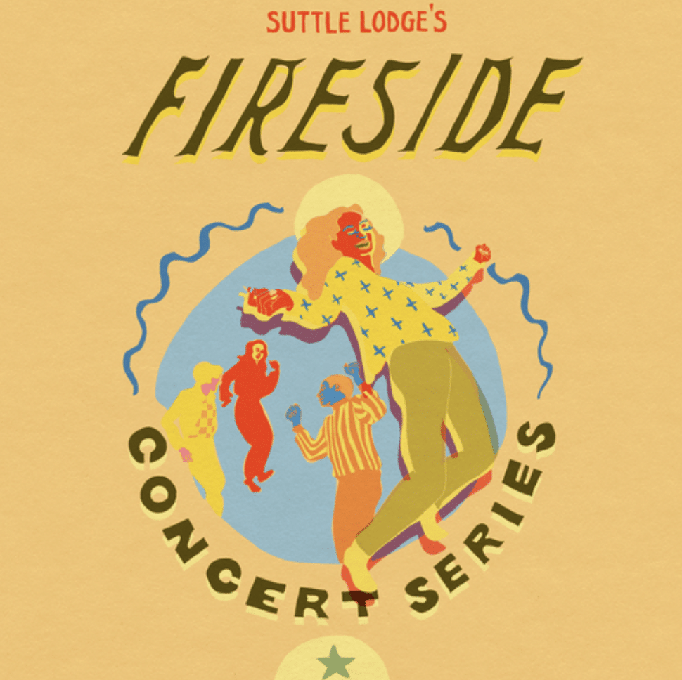 Suttle Lodge Fireside Music Series Poster